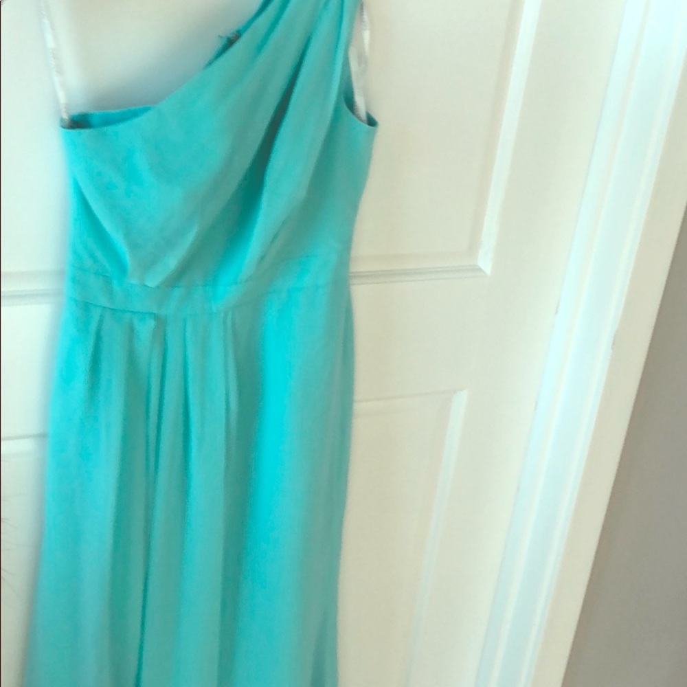 Spa Blue maxi Bridesmaids dress size 6
